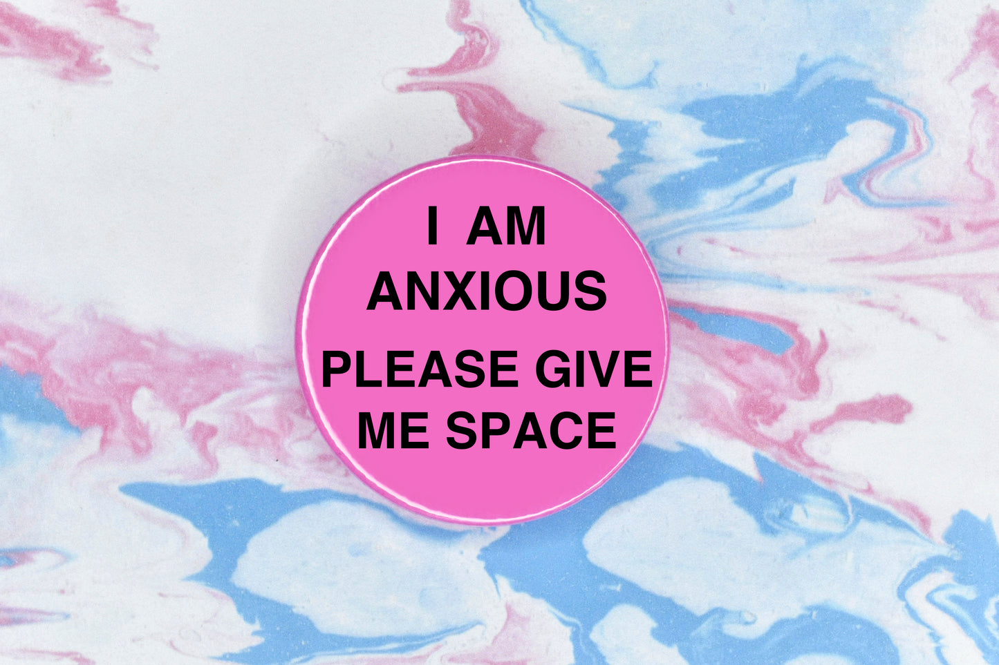 Large Neon Hidden Disability Badge