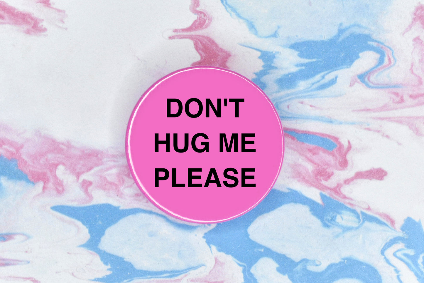 Large Neon Hidden Disability Badge