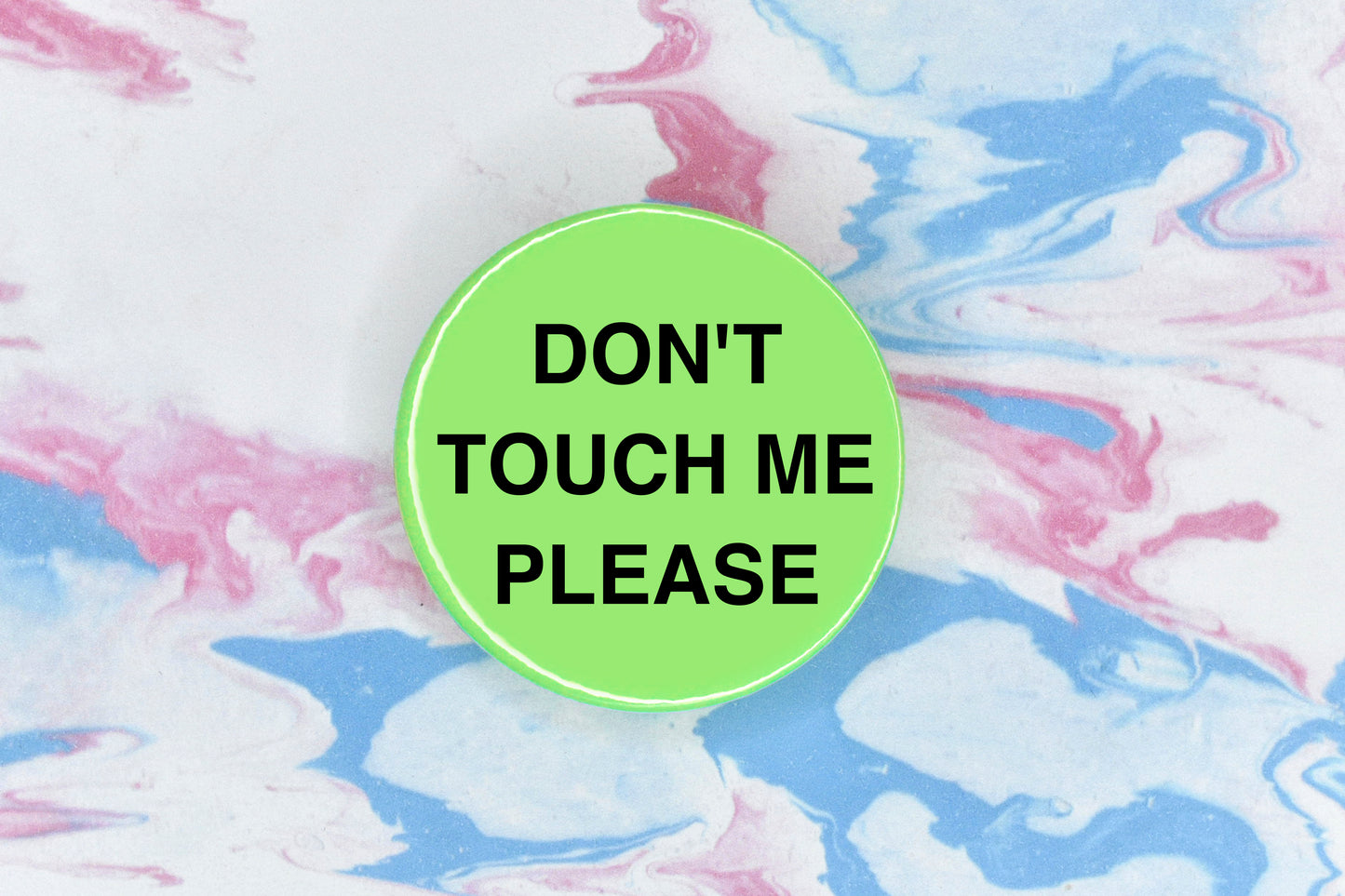Large Neon Hidden Disability Badge