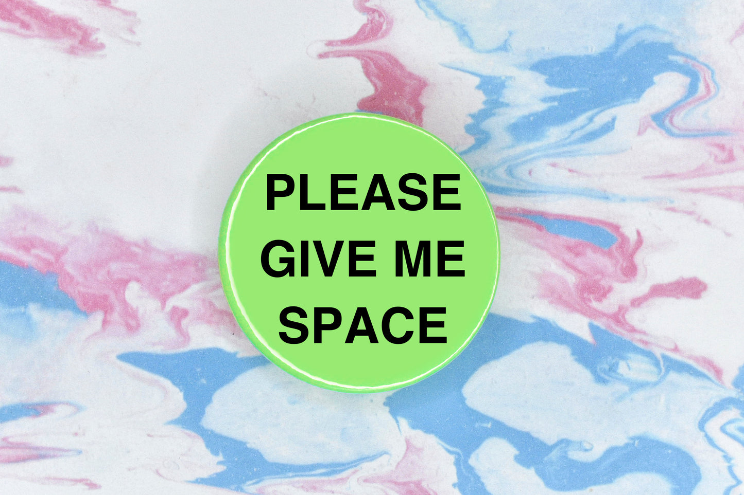 Large Neon Hidden Disability Badge