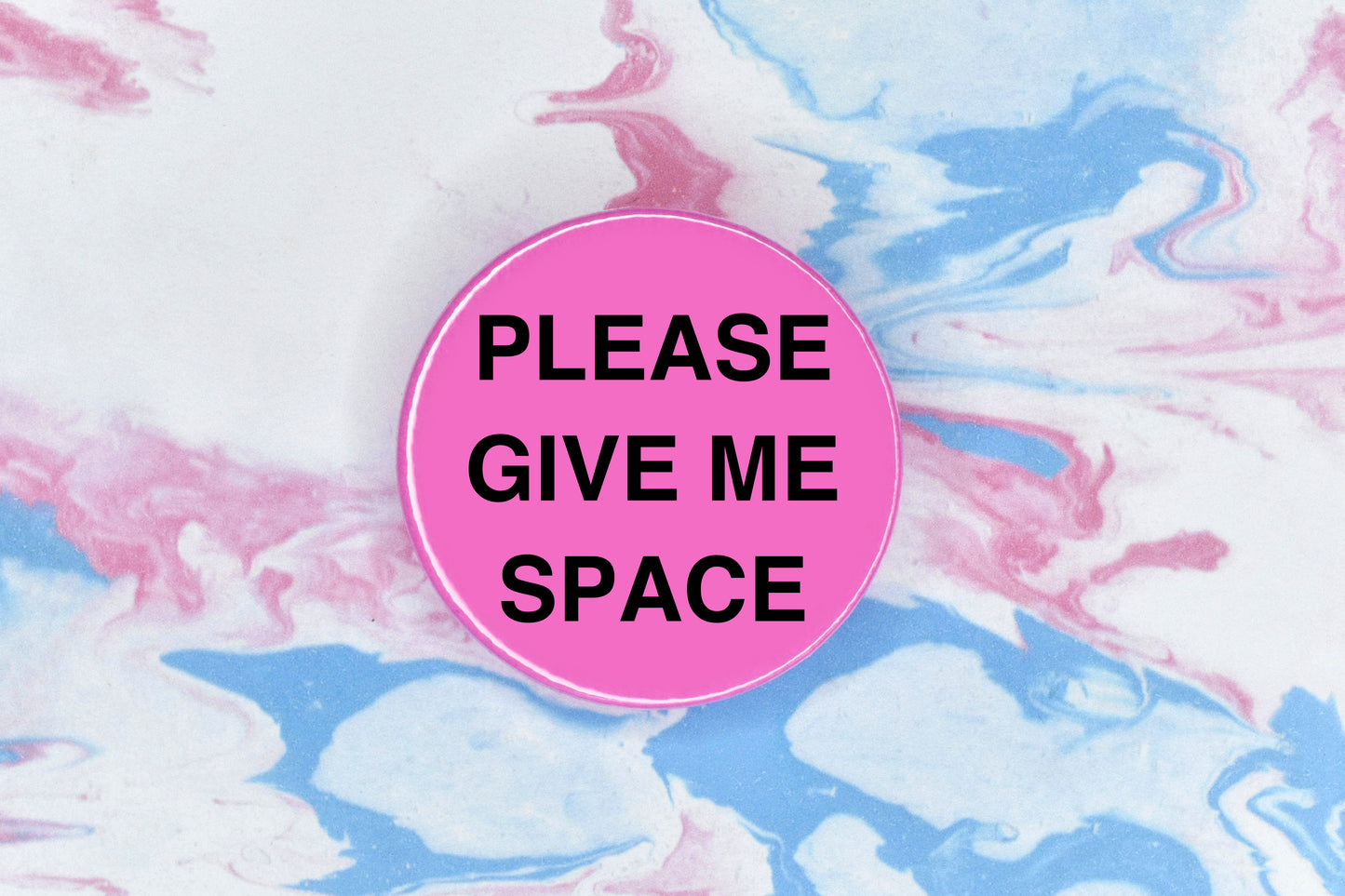 Large Neon Hidden Disability Badge
