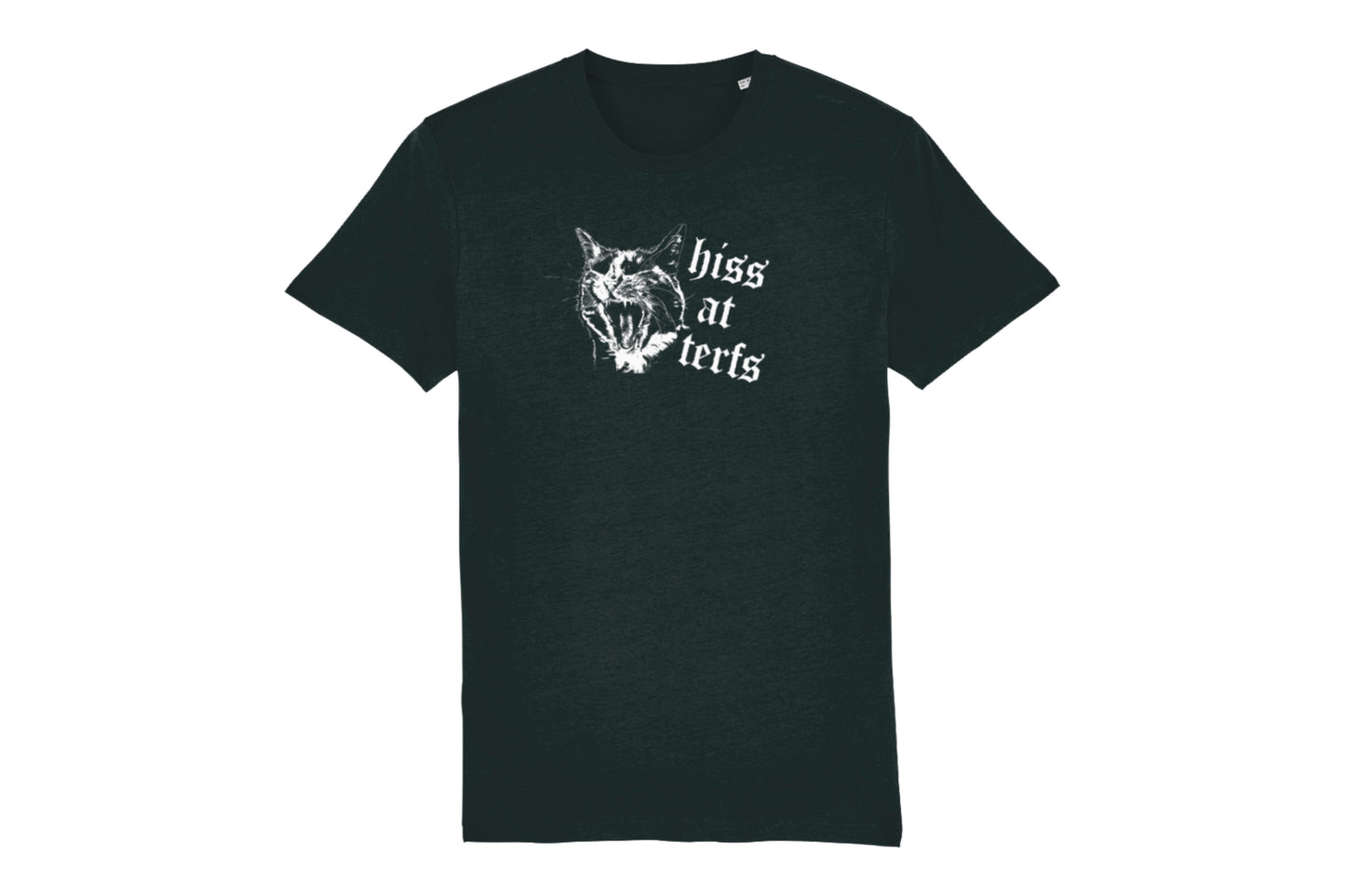 Hiss at TERFs Cat T-Shirt