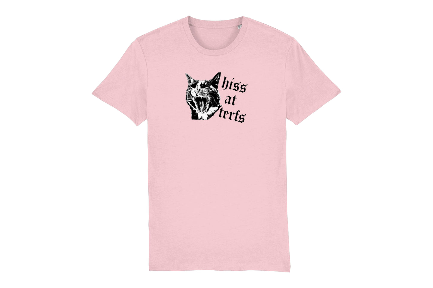 Hiss at TERFs Cat T-Shirt