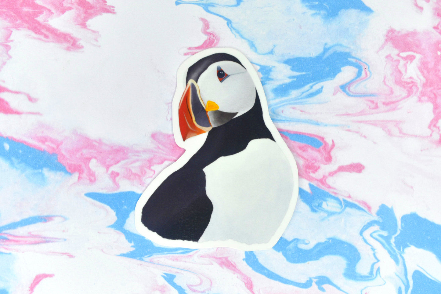 Puffin Vinyl Bird Sticker