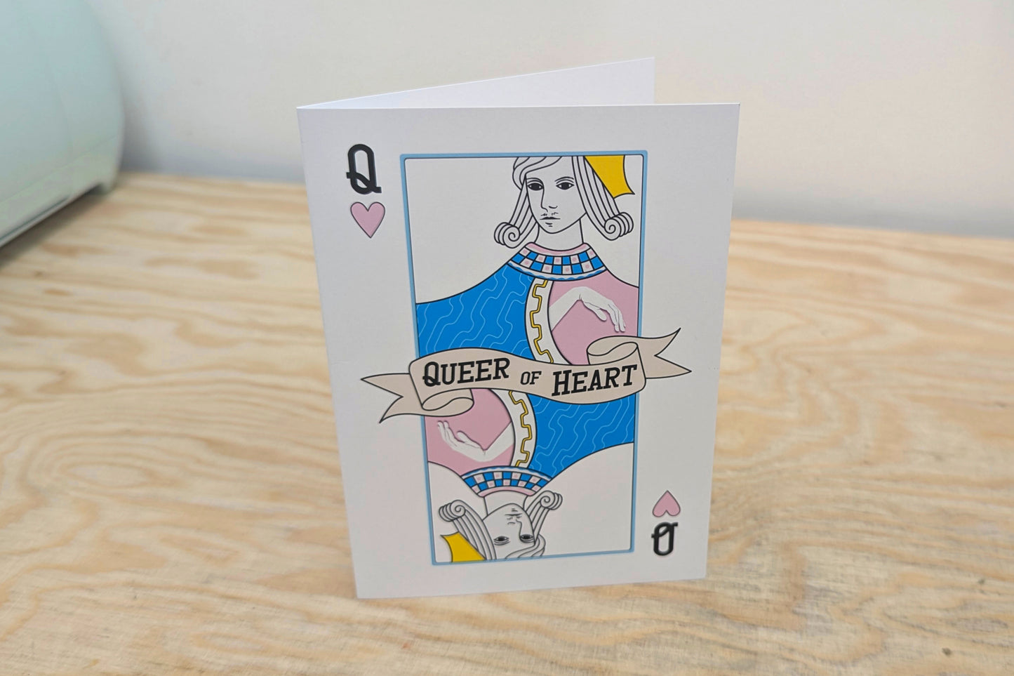 Queer of Heart Greeting Card