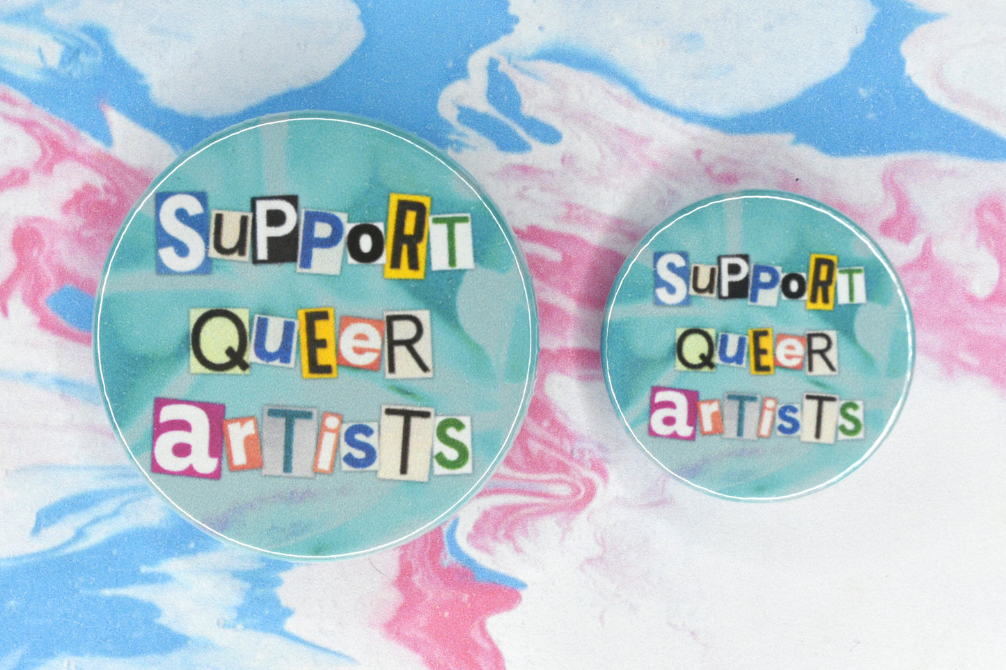 Support Queer Artists Badge