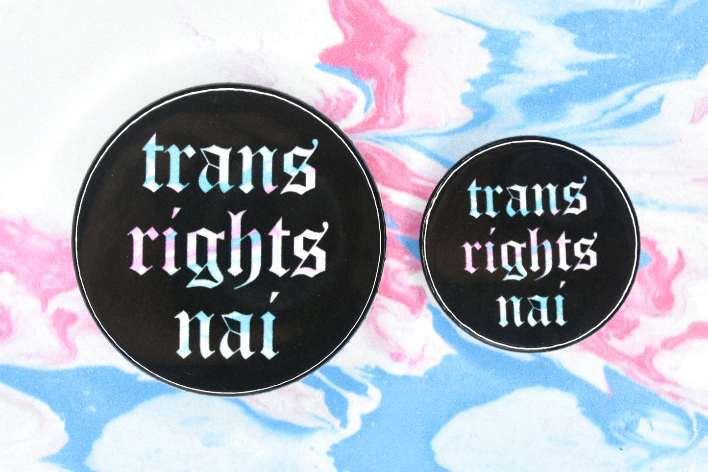 Trans Rights Nai Badge