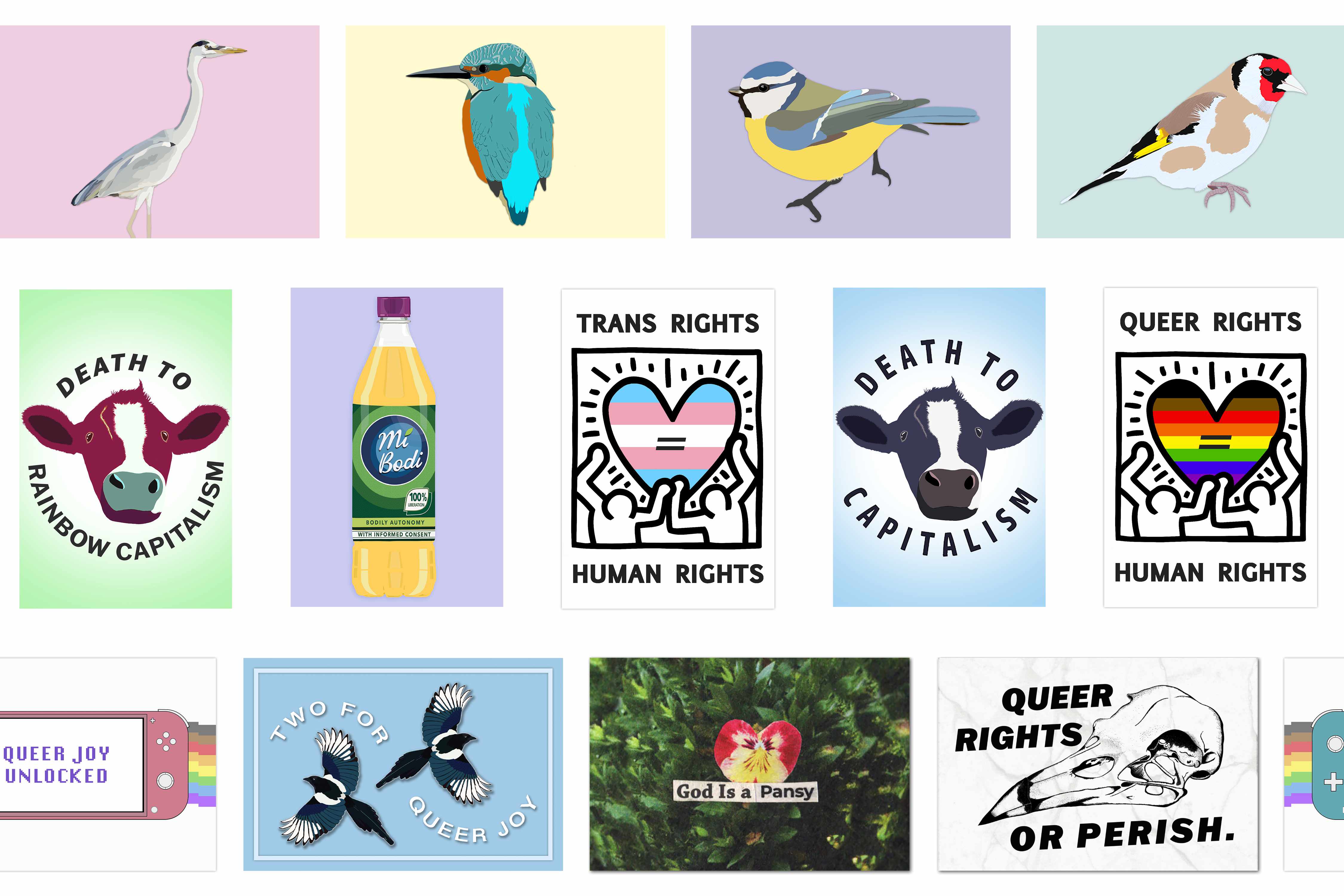 Art Prints – In Rainbows