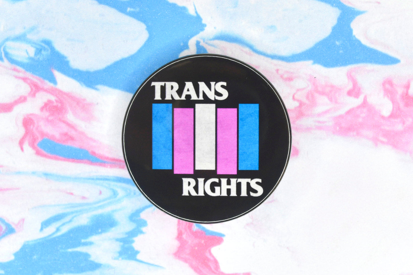 Trans Rights Punk Badge