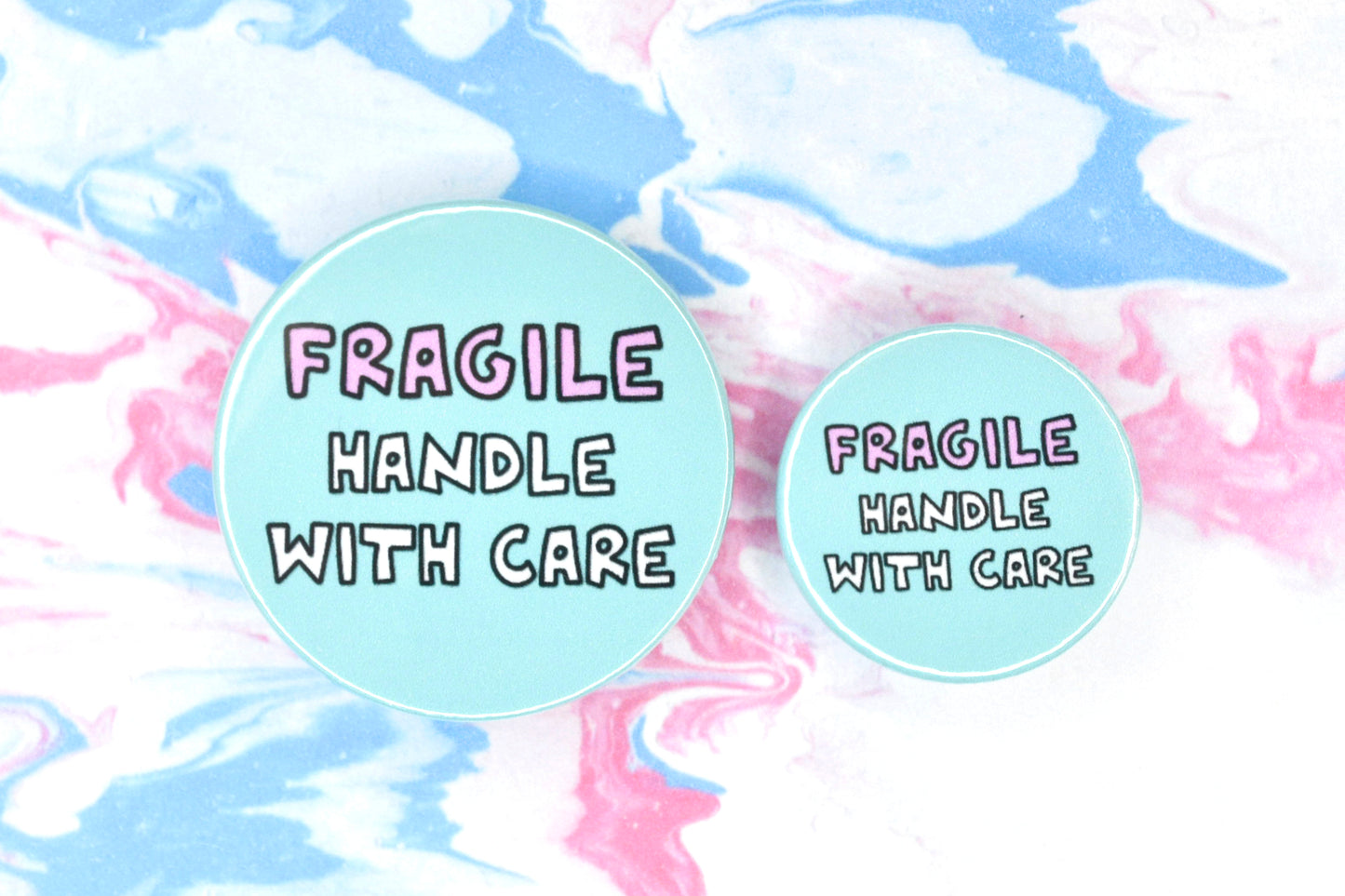 Fragile Handle With Care Badge