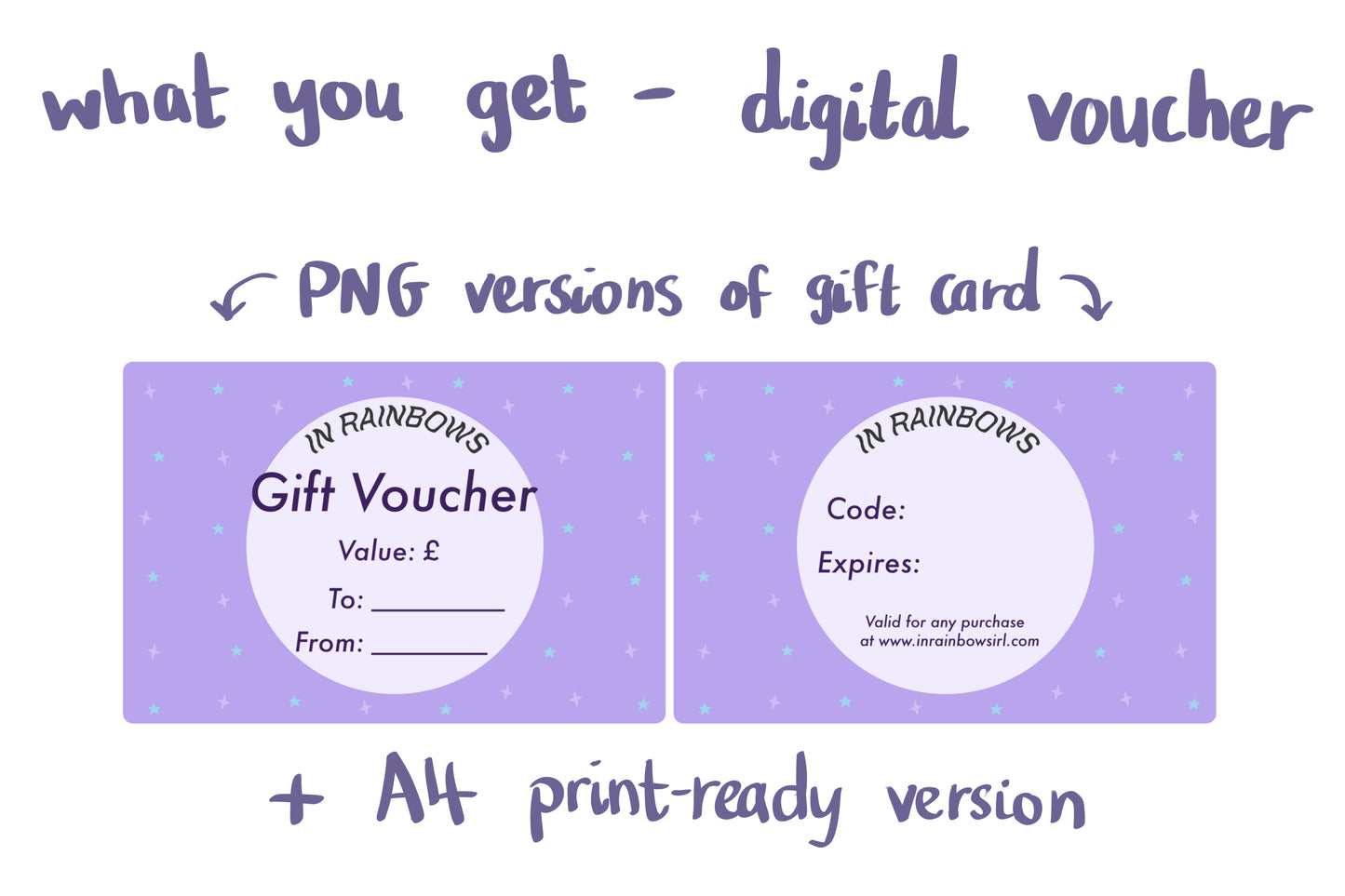 In Rainbows Gift Voucher