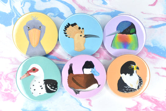 Birds of the World Badges