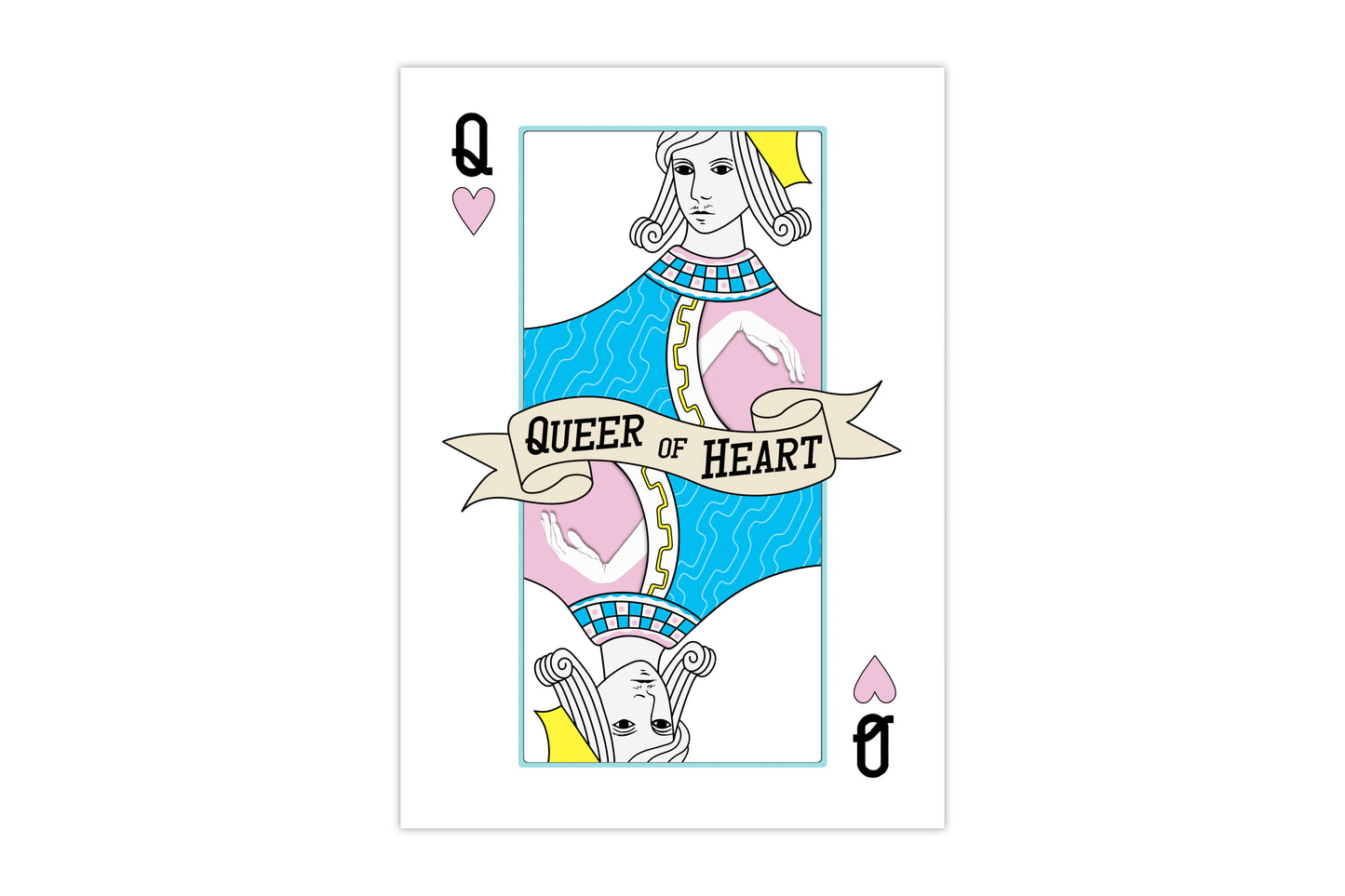 Queer of Heart Greeting Card
