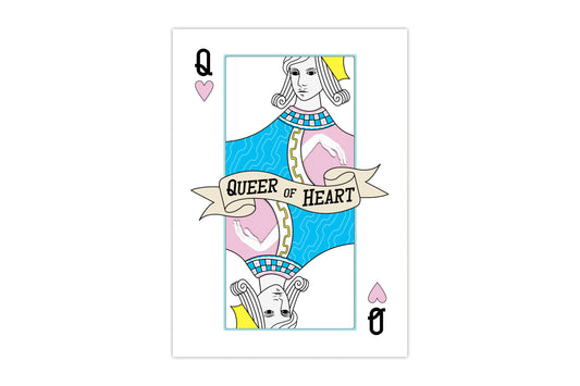 Queer of Heart Greeting Card