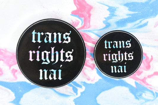 Trans Rights Nai Badge